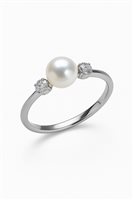 Ring Idee Preziose dal 1987 Woman in White Gold Perla IP.AK18B/89